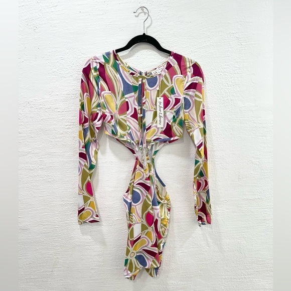 For Love and Lemons Thora Long Sleeve Mini Dress - Picture 2 of 7